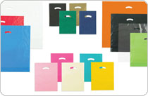 Assorted shopping bags in various colors